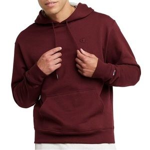 Champion Maroon Unisex Hoodie | Large
